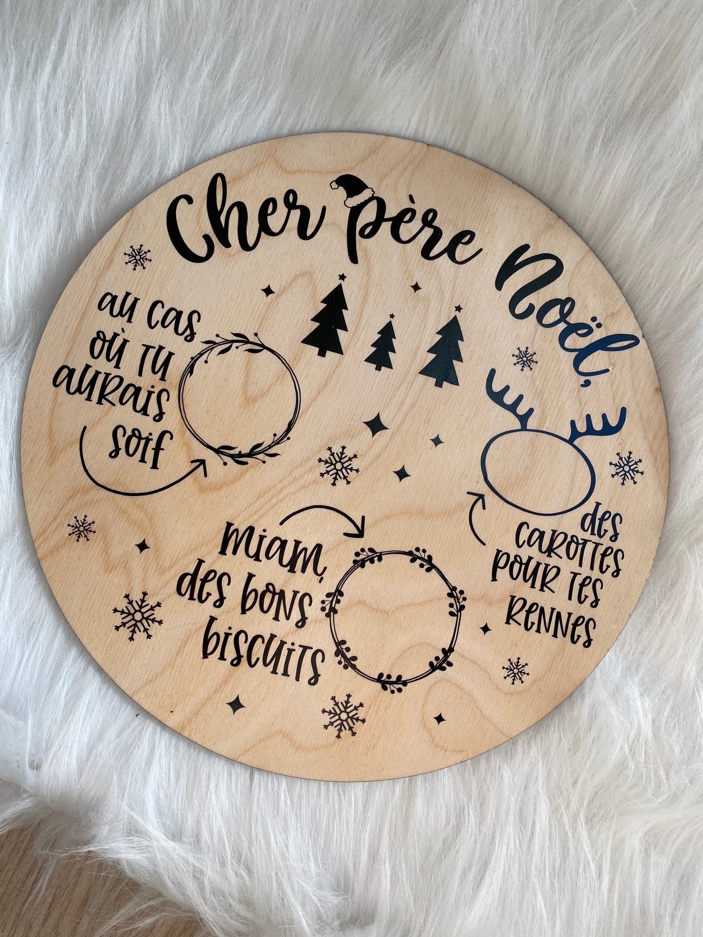 Planche à goûter du  Père Noël