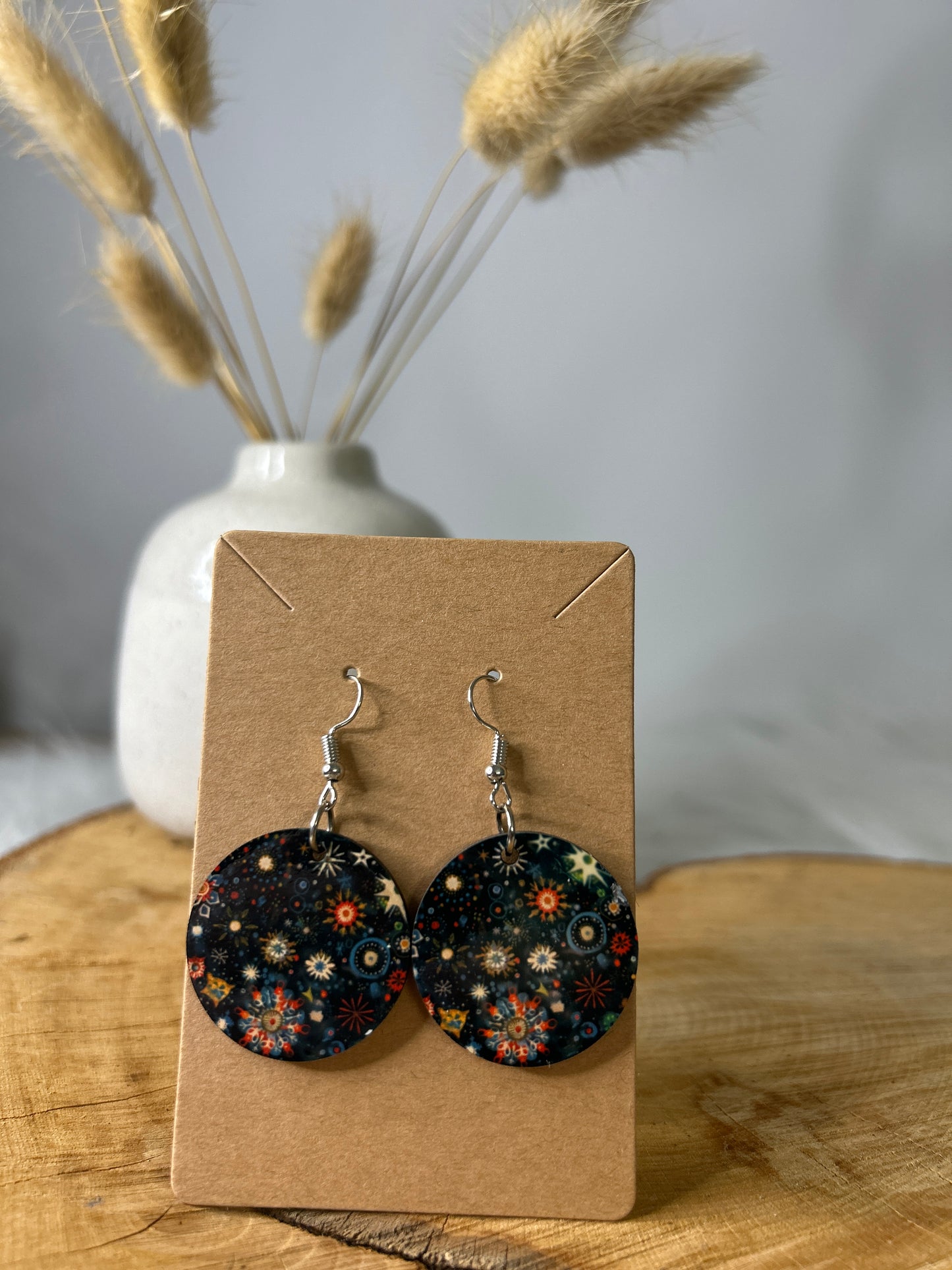 Boucles d'oreilles constellations